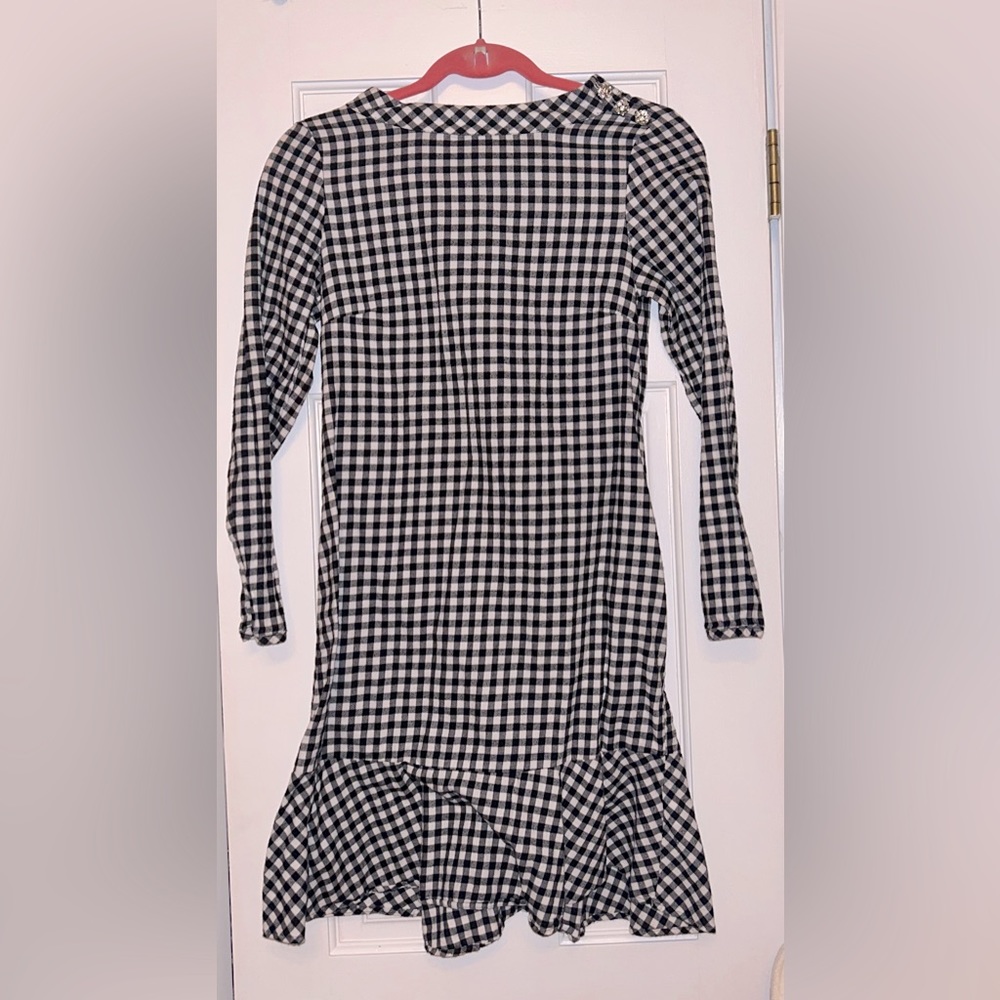 Black and White boat neck J. Crew dress!